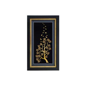 تابلو درخت و پروانه ستونی بزرگ