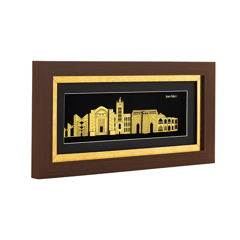 تابلو ورق طلا المان های تبریز