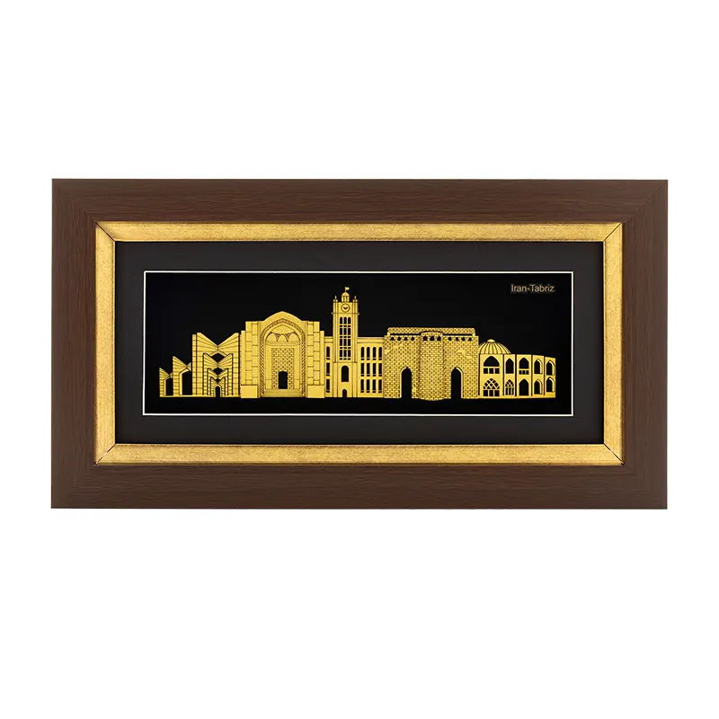 تابلو ورق طلا المان های تبریز