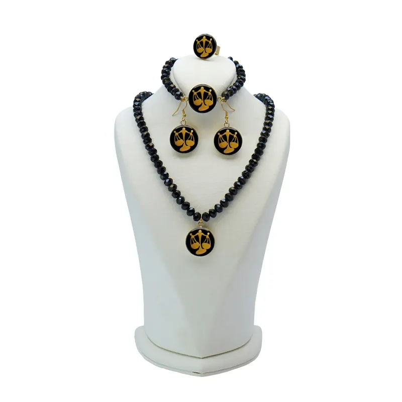 ست کامل ماه تولد مهر رنگ مشکی