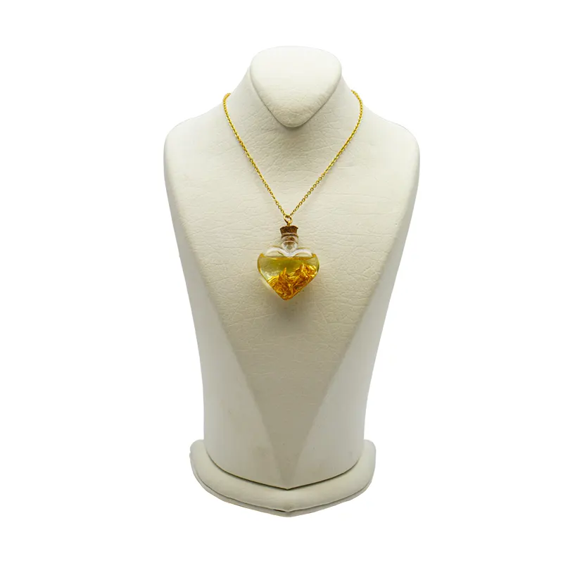 آویز براده قلب سر چوب پنبه