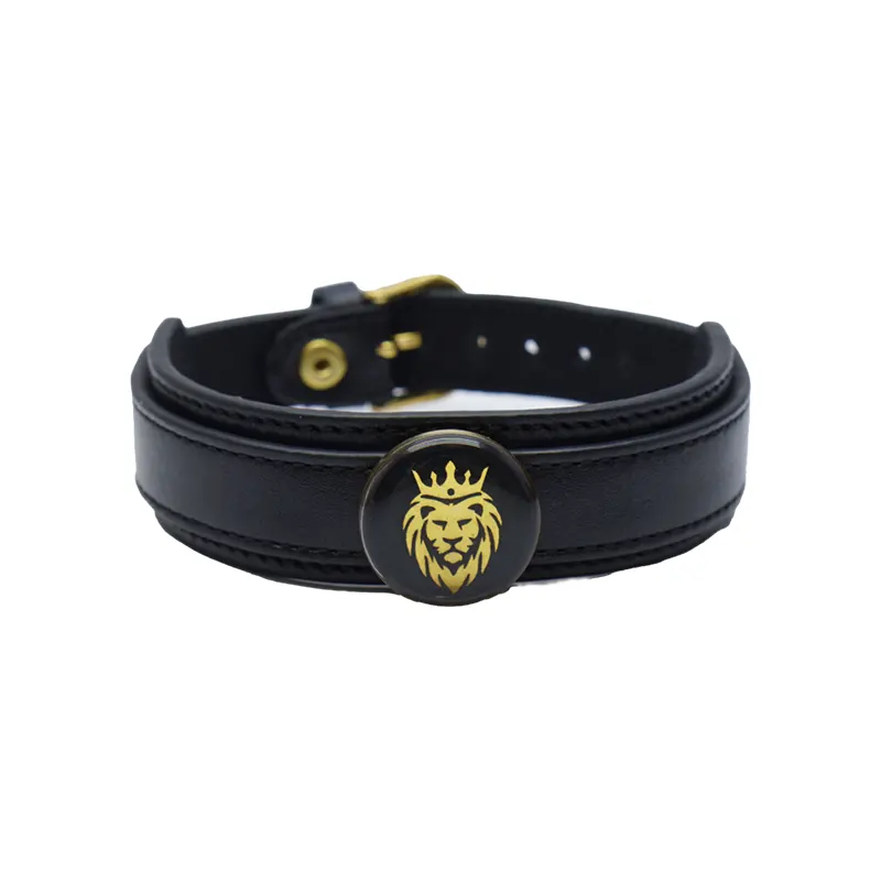 دستبند چرم شیرنشان دستبند چرم شیرنشان