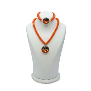 نیم ست سنگی پروانه