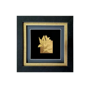 تابلو گل آینه ای